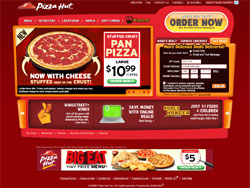 Pizza Hut website